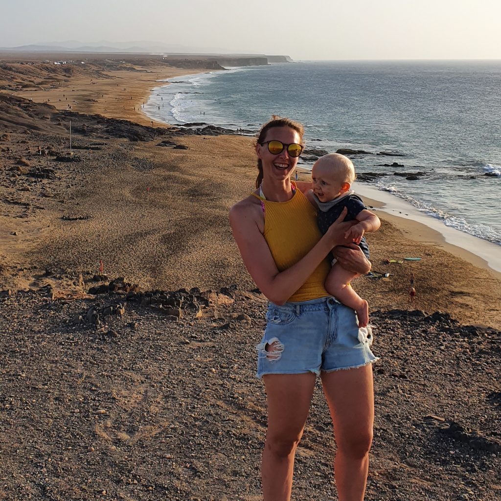 Tim und Kirsten auf Fuerteventura