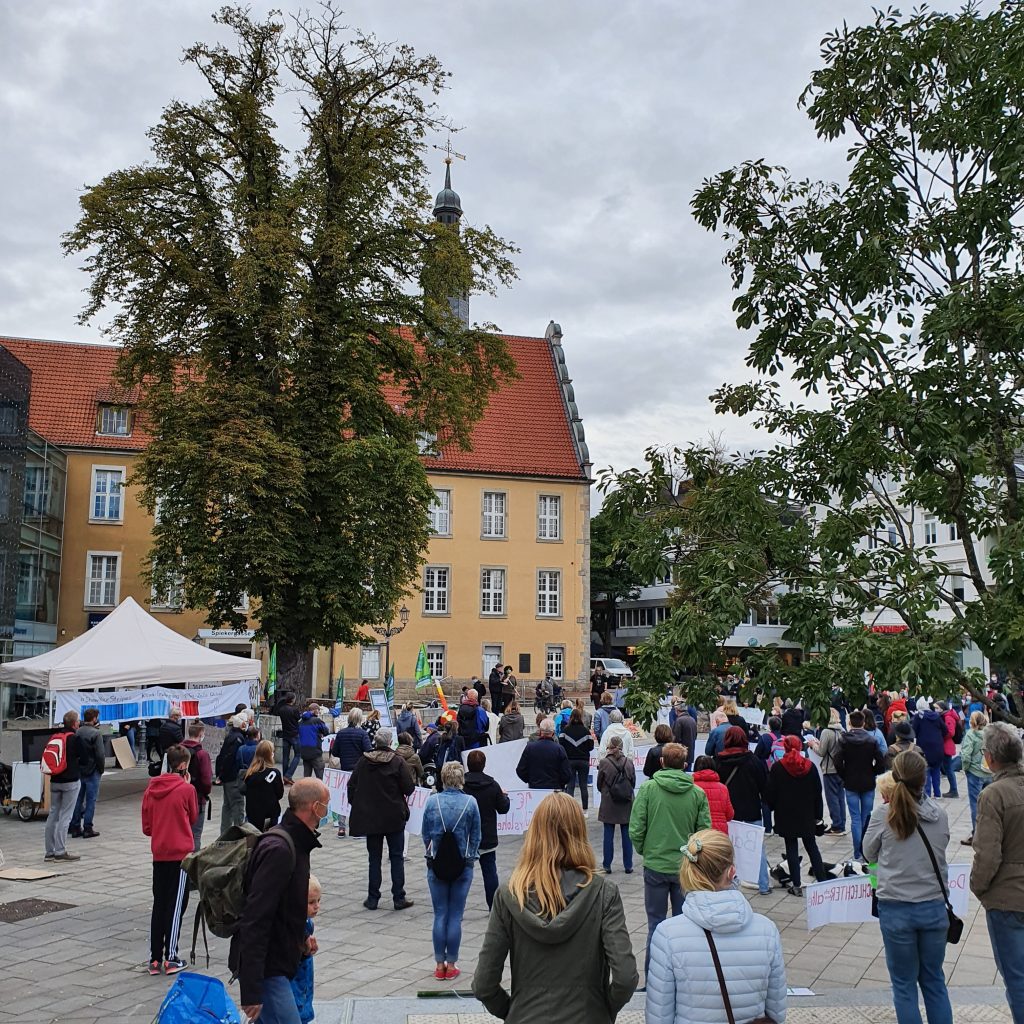 Klimastreik in Gütersloh, Fridays For Future